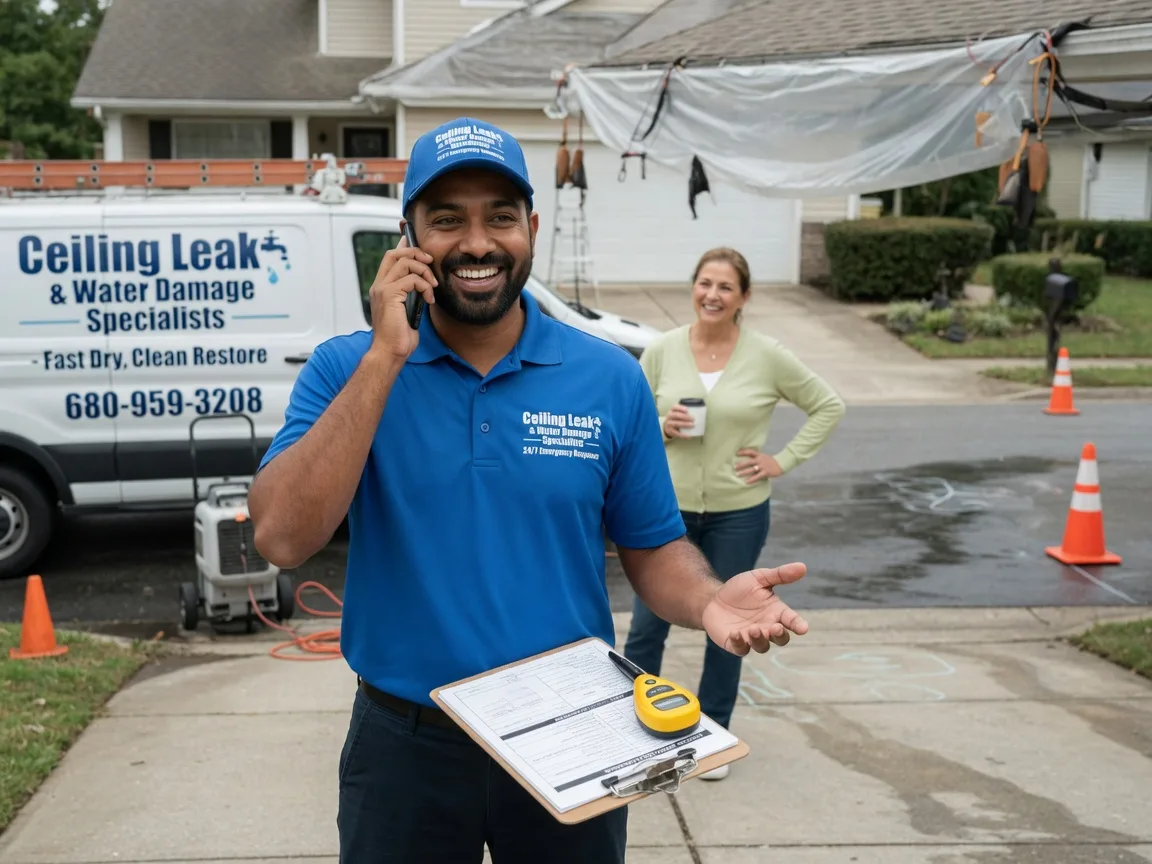 Ceiling Leak Cleanup Saint James, MO FAQs
